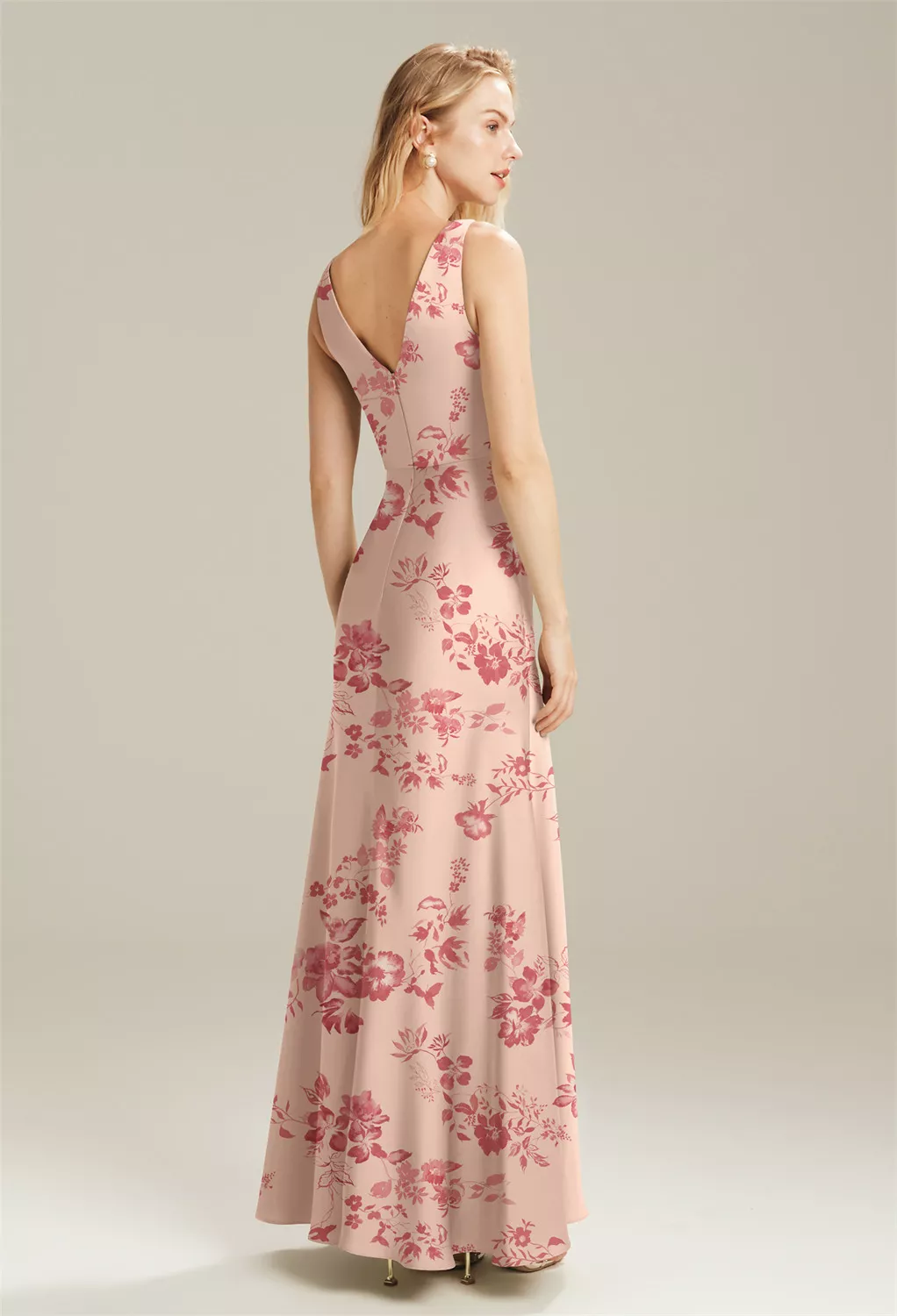 AW Giselle Pink Cherry Blossom  Fall Wedding Guest Dresses